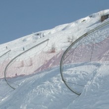 Ограждения для горнолыжных склонов6